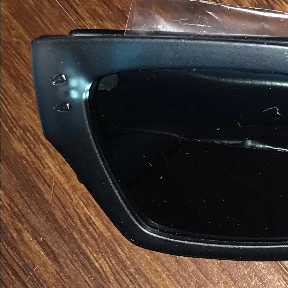 Frye & Co Translucent Blue Retro Style Slim Rectangle Sunglasses NEW